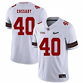 Ohio State Buckeyes 40 Howard Cassady White Diamond Nike Logo College Football Jersey Dzhi,baseball caps,new era cap wholesale,wholesale hats